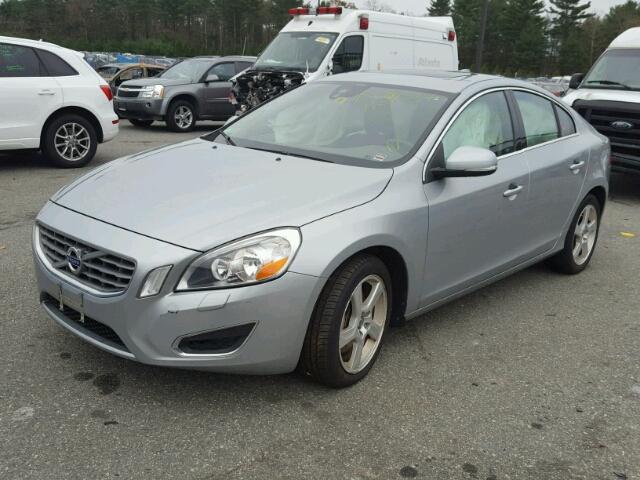 YV1612FH5D2177731 - 2013 VOLVO S60 T5 GRAY photo 2