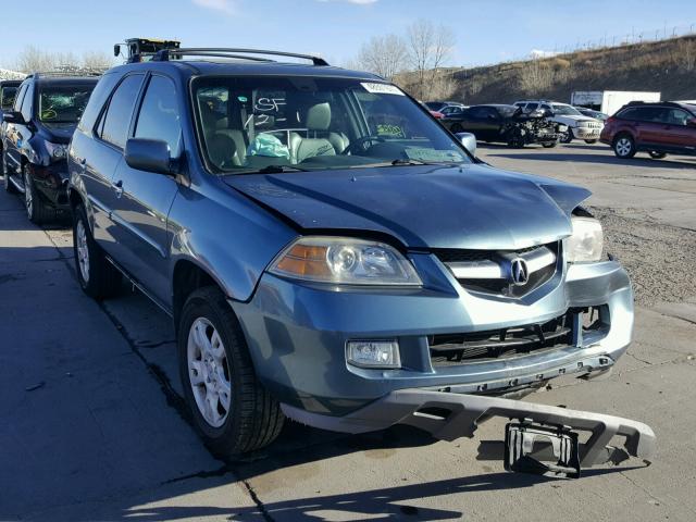 2HNYD18625H548519 - 2005 ACURA MDX TOURIN BLUE photo 1