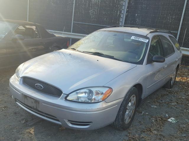 1FAHP58224A174921 - 2004 FORD TAURUS SE SILVER photo 2