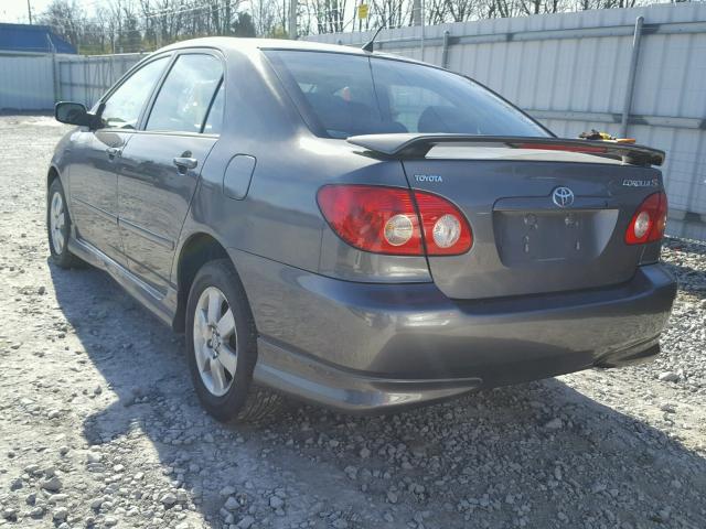 2T1BR32E08C914176 - 2008 TOYOTA COROLLA CE SILVER photo 3