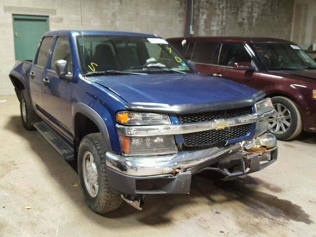 1GCDT136168289401 - 2006 CHEVROLET COLORADO BLUE photo 1