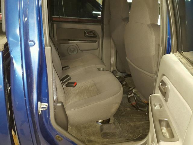 1GCDT136168289401 - 2006 CHEVROLET COLORADO BLUE photo 6