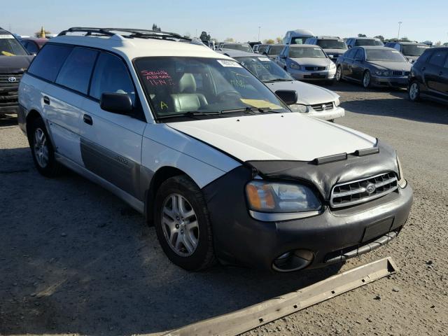 4S3BH6656Y7624816 - 2000 SUBARU LEGACY OUT WHITE photo 1