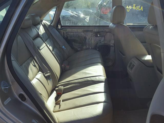 4T1BF28B73U318196 - 2003 TOYOTA AVALON XL GOLD photo 6