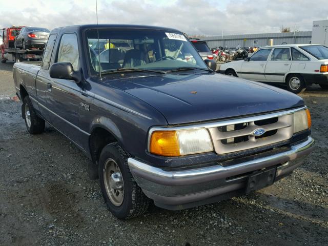 1FTCR14U5TPA15966 - 1996 FORD RANGER SUP BLUE photo 1