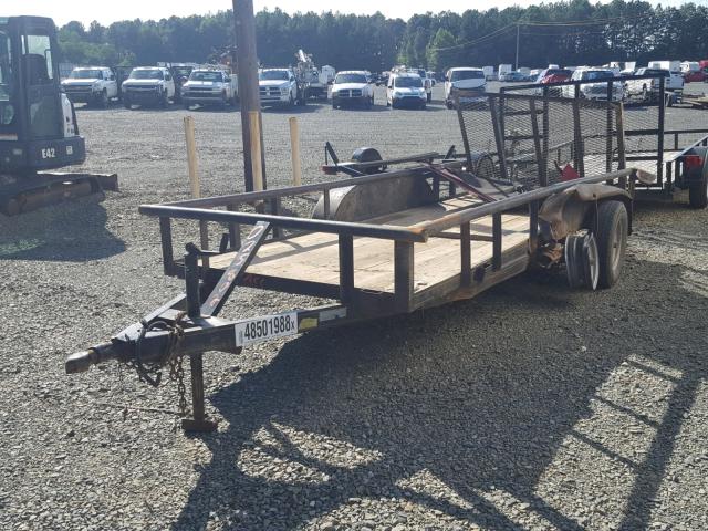 4DHUS1421AS025802 - 2010 UTILITY TRAILER BLACK photo 2