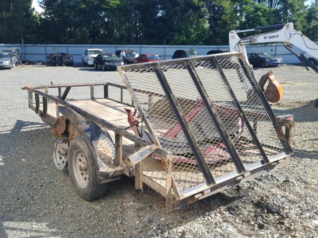 4DHUS1421AS025802 - 2010 UTILITY TRAILER BLACK photo 3