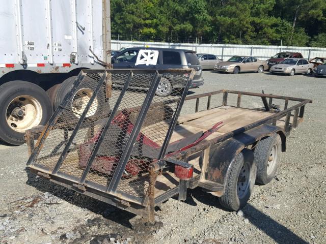 4DHUS1421AS025802 - 2010 UTILITY TRAILER BLACK photo 4