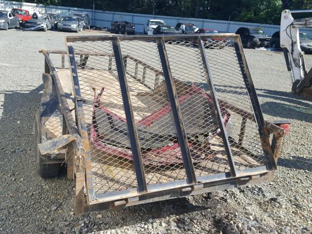 4DHUS1421AS025802 - 2010 UTILITY TRAILER BLACK photo 6