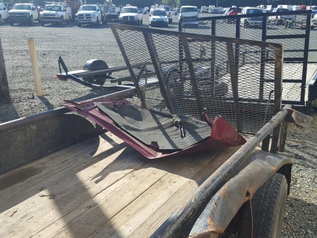 4DHUS1421AS025802 - 2010 UTILITY TRAILER BLACK photo 8