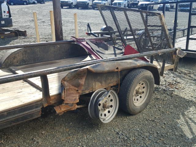 4DHUS1421AS025802 - 2010 UTILITY TRAILER BLACK photo 9
