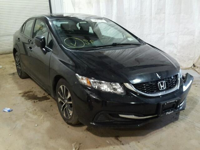 19XFB2F8XEE211931 - 2014 HONDA CIVIC EX Siyah fotoğraf 1