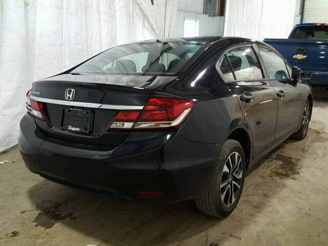19XFB2F8XEE211931 - 2014 HONDA CIVIC EX Siyah fotoğraf 4