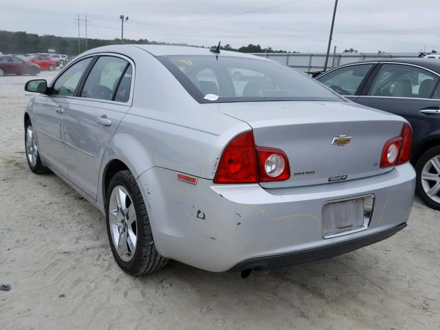 1G1ZH57B39F108331 - 2009 CHEVROLET MALIBU 1LT SILVER photo 3