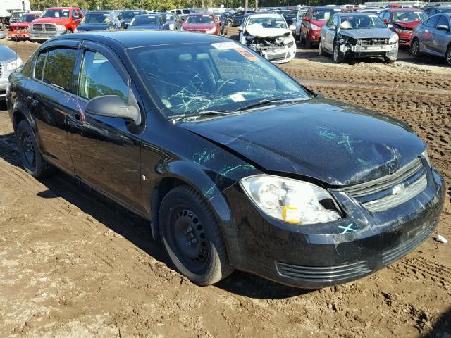 1G1AB5F52A7100889 - 2010 CHEVROLET COBALT LS BLACK photo 1