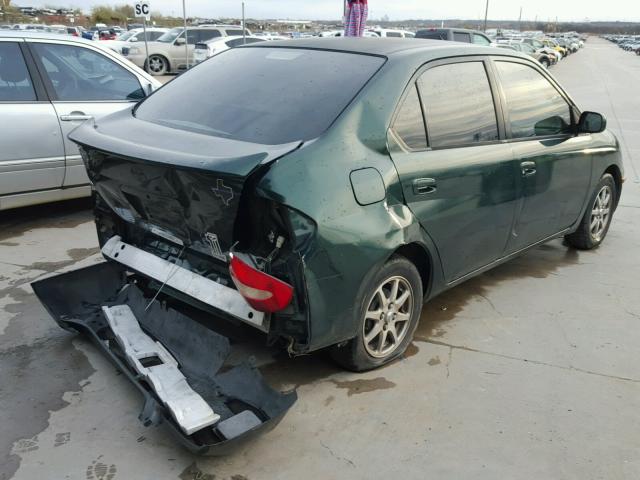 JT2BK12U610027738 - 2001 TOYOTA PRIUS GREEN photo 4