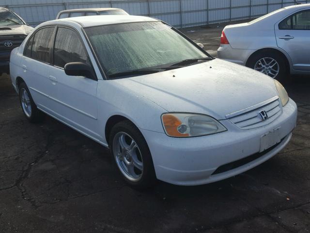 2HGES16512H603807 - 2002 HONDA CIVIC LX WHITE photo 1