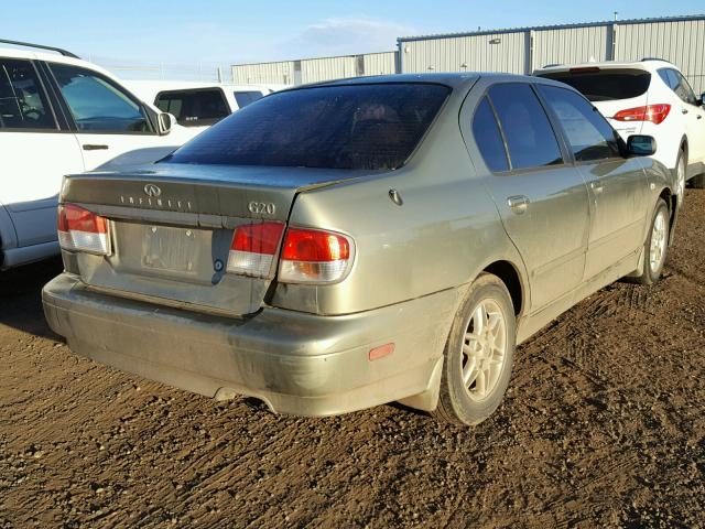 JNKCP11A62T502596 - 2002 INFINITI G20 GOLD photo 4