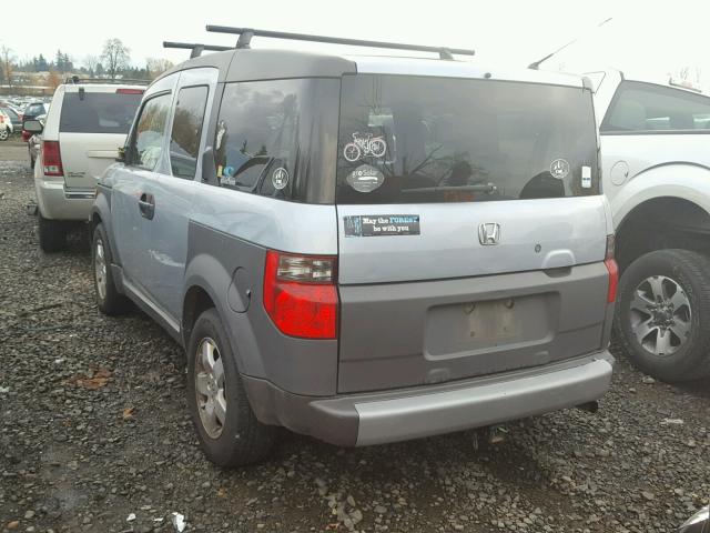 5J6YH28583L009517 - 2003 HONDA ELEMENT EX SILVER photo 3