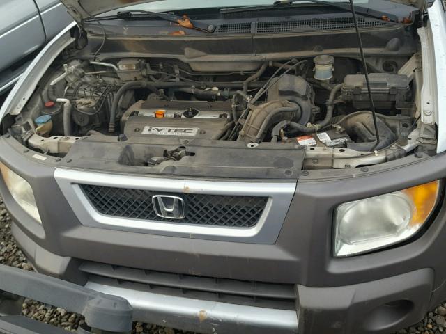 5J6YH28583L009517 - 2003 HONDA ELEMENT EX SILVER photo 7