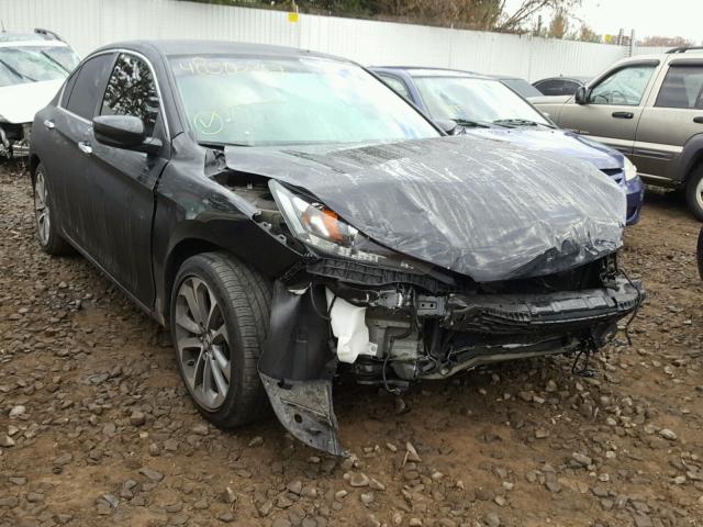 1HGCR2F58DA247320 - 2013 HONDA ACCORD SPO BLACK photo 1