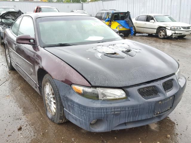 1G2WR12172F197829 - 2002 PONTIAC GRAND PRIX PURPLE photo 1
