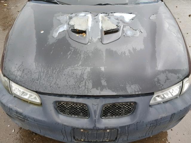 1G2WR12172F197829 - 2002 PONTIAC GRAND PRIX PURPLE photo 9