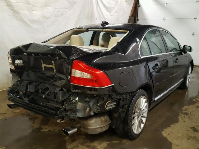 YV1902AH9B1135895 - 2011 VOLVO S80 T6 BLACK photo 4