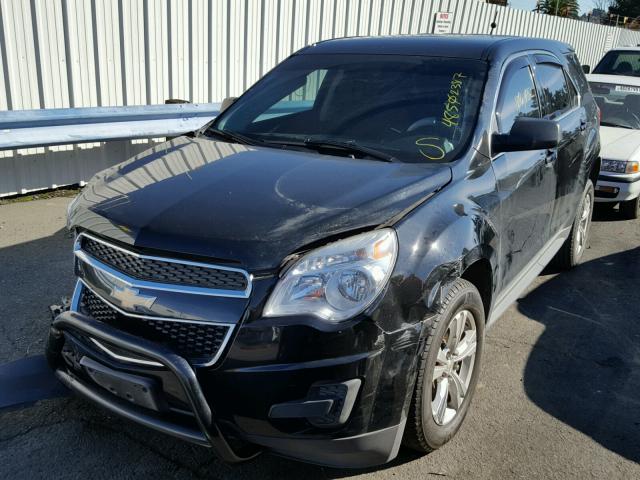 2GNFLEEK8E6164613 - 2014 CHEVROLET EQUINOX LS BLACK photo 2