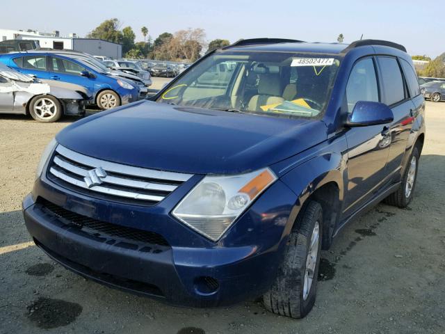 2S3DB217886107059 - 2008 SUZUKI XL7 BLUE photo 2