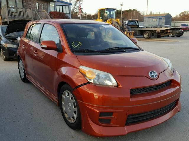 JTKKU10448J030834 - 2008 TOYOTA SCION XD ORANGE photo 1