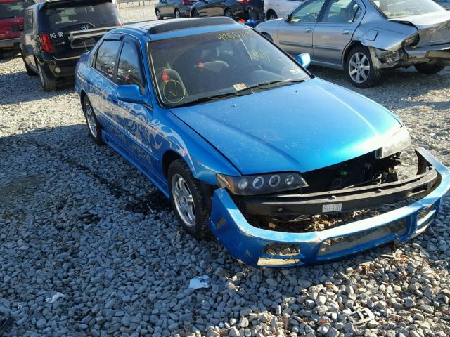 1HGCD5604VA262886 - 1997 HONDA ACCORD SE BLUE photo 1