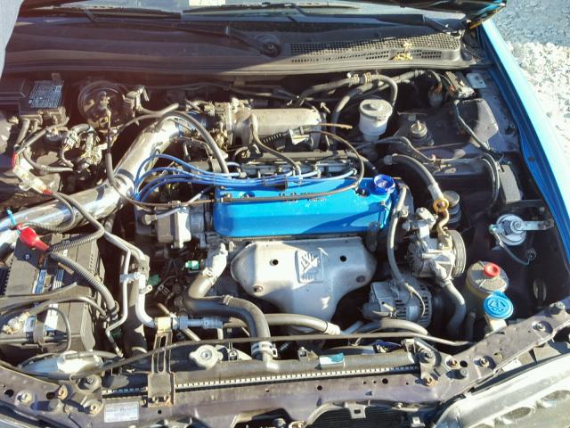 1HGCD5604VA262886 - 1997 HONDA ACCORD SE BLUE photo 7