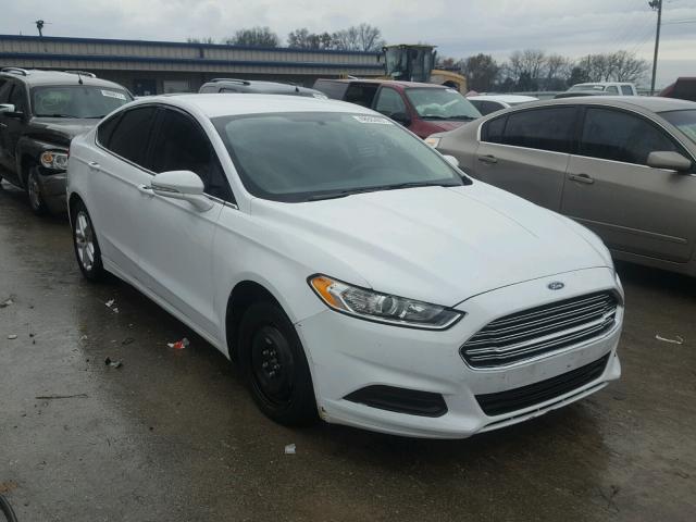 3FA6P0H72GR243638 - 2016 FORD FUSION SE WHITE photo 1