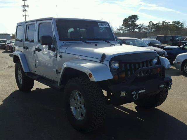 1J4BA5H17AL133297 - 2010 JEEP WRANGLER U SILVER photo 1