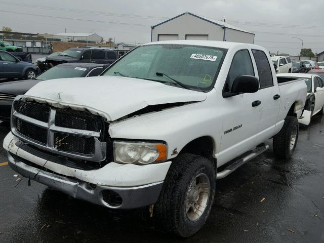 3D7KU28C14G275214 - 2004 DODGE RAM 2500 S თეთრი ფოტო 2