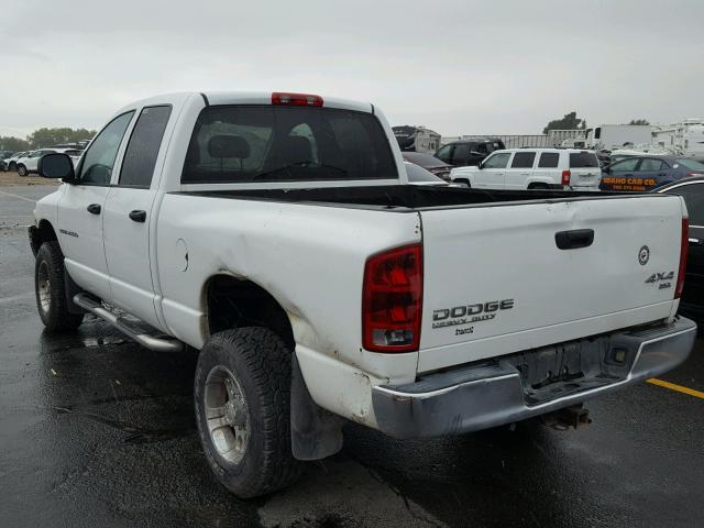 3D7KU28C14G275214 - 2004 DODGE RAM 2500 S თეთრი ფოტო 3
