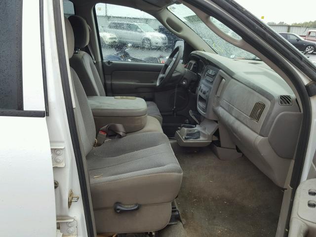3D7KU28C14G275214 - 2004 DODGE RAM 2500 S თეთრი ფოტო 5