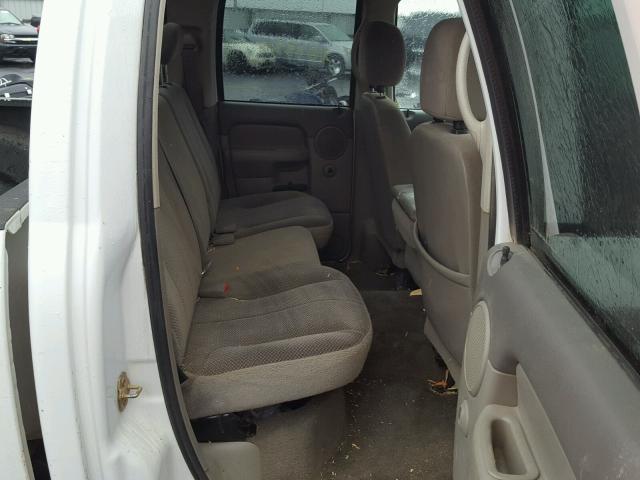 3D7KU28C14G275214 - 2004 DODGE RAM 2500 S თეთრი ფოტო 6