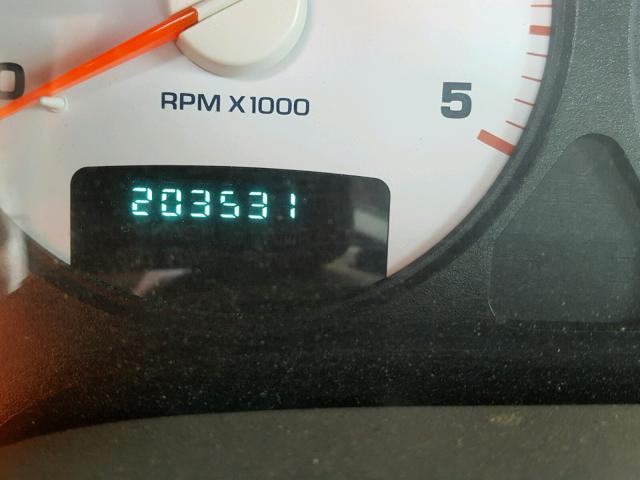 3D7KU28C14G275214 - 2004 DODGE RAM 2500 S თეთრი ფოტო 8