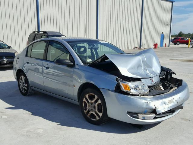 1G8AL52F23Z139440 - 2003 SATURN ION LEVEL BLUE photo 1