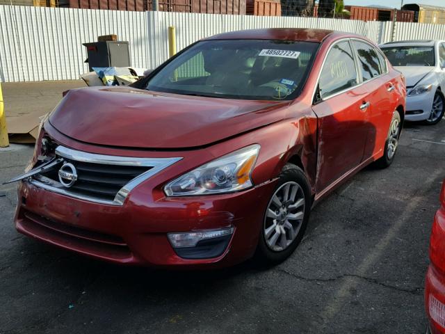 1N4AL3APXDC189291 - 2013 NISSAN ALTIMA 2.5 MAROON photo 2