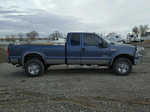 1FTWX31P66ED57939 - 2006 FORD F350 SRW S BLUE photo 9