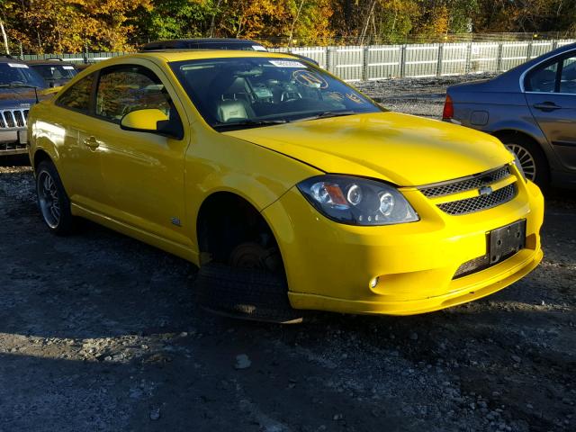 1G1AP14PX67697411 - 2006 CHEVROLET COBALT SS YELLOW photo 1