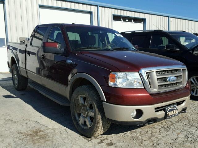 1FTPW14507KB20064 - 2007 FORD F150 SUPER BROWN photo 1