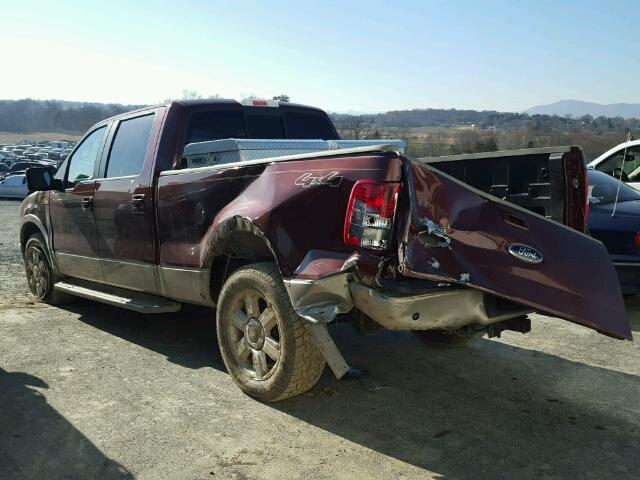 1FTPW14507KB20064 - 2007 FORD F150 SUPER BROWN photo 3