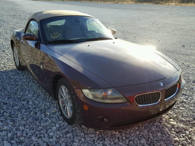 4USBT33545LR70149 - 2005 BMW Z4 2.5 BROWN photo 1