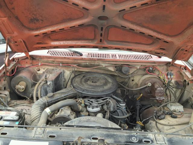 1FTHF25L2DRA06271 - 1983 FORD F250 RED photo 7