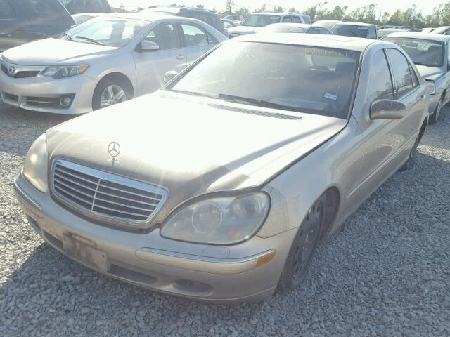 WDBNG75J8YA118720 - 2000 MERCEDES-BENZ S 500 GOLD photo 2