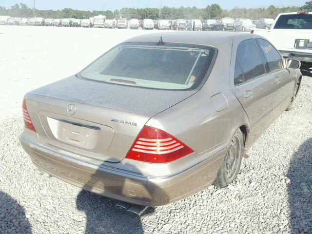 WDBNG75J8YA118720 - 2000 MERCEDES-BENZ S 500 GOLD photo 4